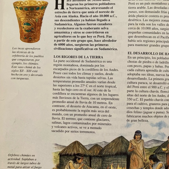 Los Incas Mirando la Historia Reading Resource Book - Picture 9 of 11
